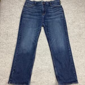 Old Navy‎ jeans men’s 36x29 straight leg flex faded stretch casual